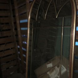 Tall Antique Mirror