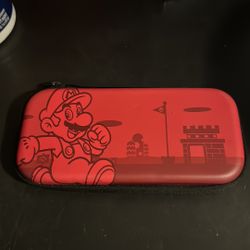 Super Mario Nintendo Switch Red Case 