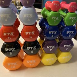 vtx by troy vinyl dumbbell