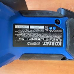 Kobalt 4in Saw ( Tool Only)