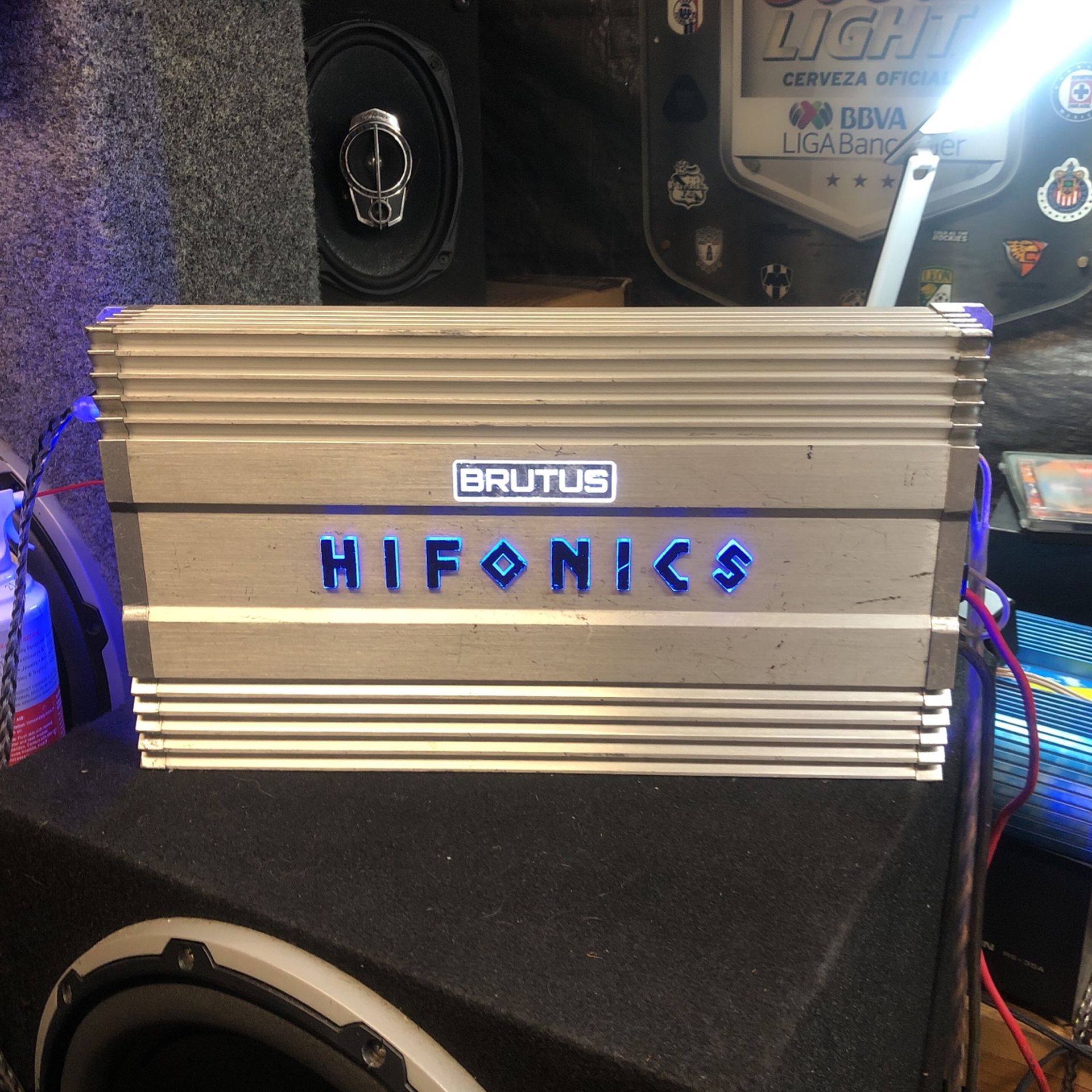 HIFONICS BRUTUS 2500 Watts 1 Channel Car Audio Amplifier 