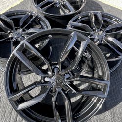 Audi S3 S Line 19” Gloss Black Wheels Rims Rines 