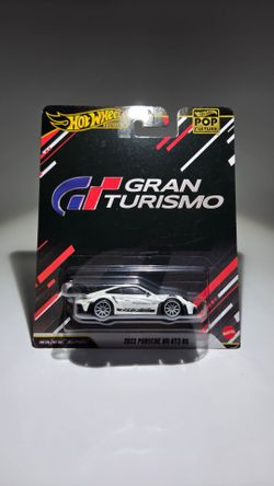 Hot Wheels 2022 Porsche 911 GT3 RS White "Gran Turismo" Pop Culture