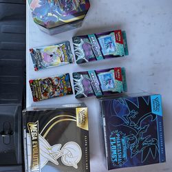 Pokemon TCG ETB 2 Packs Singles