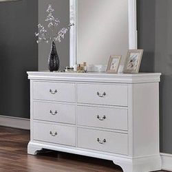 Brand New White Dresser Set 