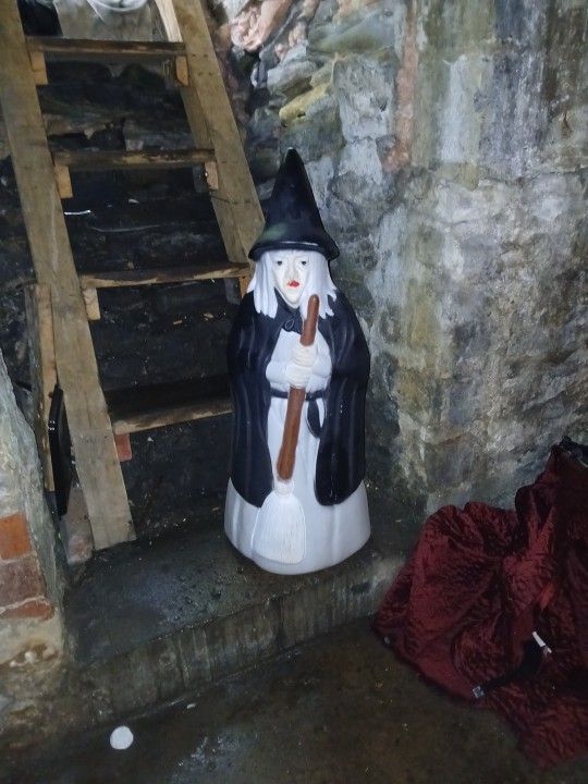 Halloween Witch Lights Up
