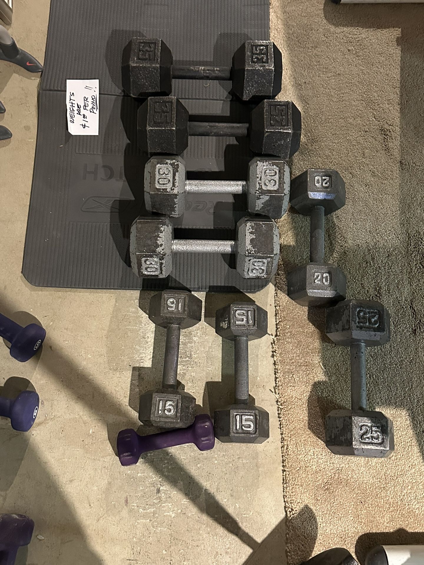 weight set