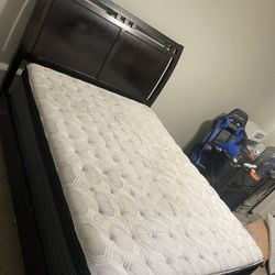 Queen Bed Frame And Mattress 