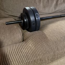 Barbell With Weights