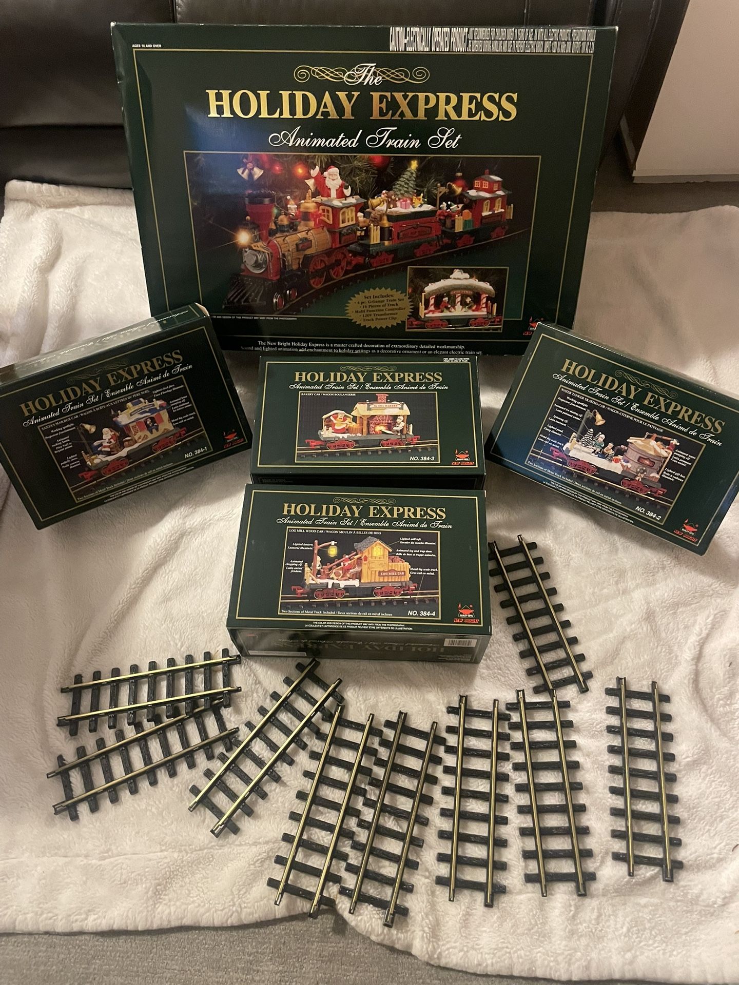 The Holiday Express Animated Train Set