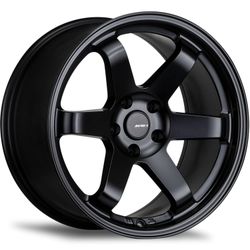 Avid AV06 Black available in 5x100 5x114.3 all colors Matte Black Gloss Black Bronze