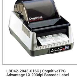 CognitiveTPG Advantage LX – Barcode Label Printer – 203 dpi – Direct Thermal