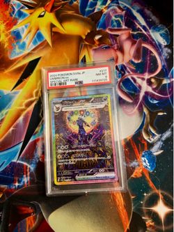 2024 POKEMON JAPANESE SV8A-TERASTAL FEST EX #217 UMBREON EX SPECIAL ART RARE PSA 8