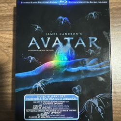 Avatar 3-Disc Blue Ray Set Collector’s Edition