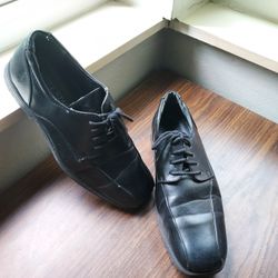 leather dress loafers