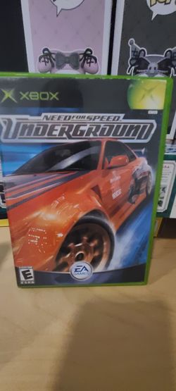 Xbox game need for speed underground
