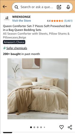 *Pending New Queen 7-piece comforter set