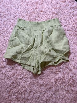 lime green shorts 