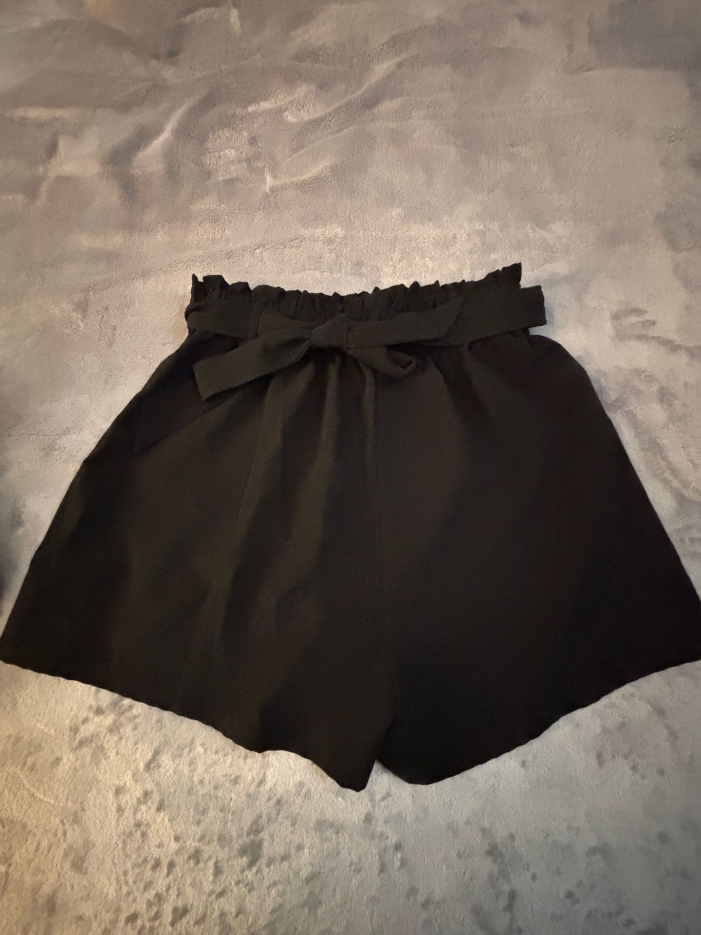 Black dressy shorts