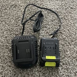Battery and charger 