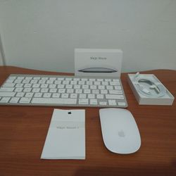 Apple Magic Mouse 2 (A1657) & Apple A1314 Wireless Keyboard