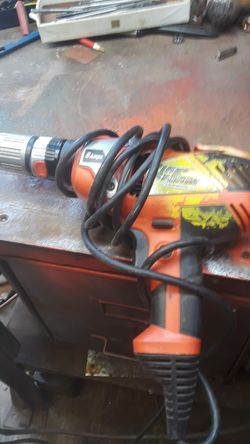 Electric Firestorm drill made by Black & Decker