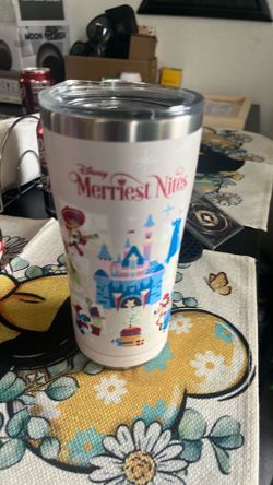 Disney Merriest Nites stainless steel Tervis tumbler