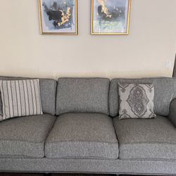 Gray Couches In Great Condition 