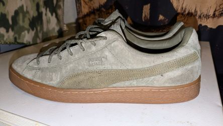 Olive Green Men's Pumas 13