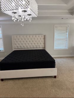 Almost New King & Queen Bed Sets + Mattresses – $450 Each