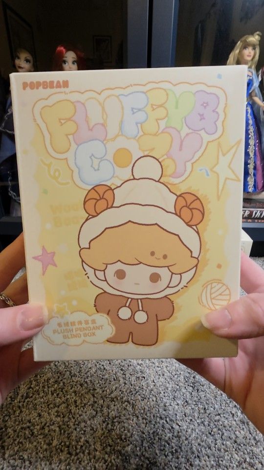 POP BEAN Fluffy & Cozy Series-Plush Pendant Blind Box