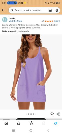 Amazon athletic women dresses size 2xl