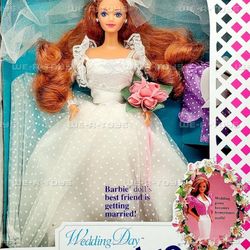 Midge Wedding Barbie 1990