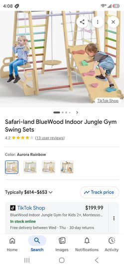 Bluewood indoor jungle gym