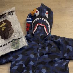 Blue Bape Full Zip (FW 2023)