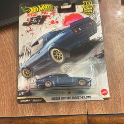 Hot Wheels premium 1/64 scale Japan Historics 5 Nissan Skyline 2000GT-R LBWK 
