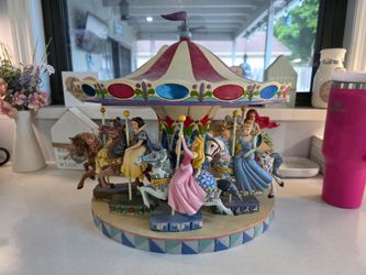 Jim Shore Princess Carousel Collection