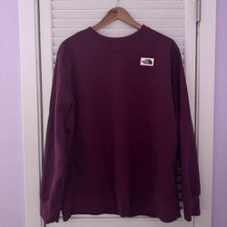 The North Face sweatshirt