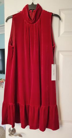 Calvin Klein NWT velvet dress size 14