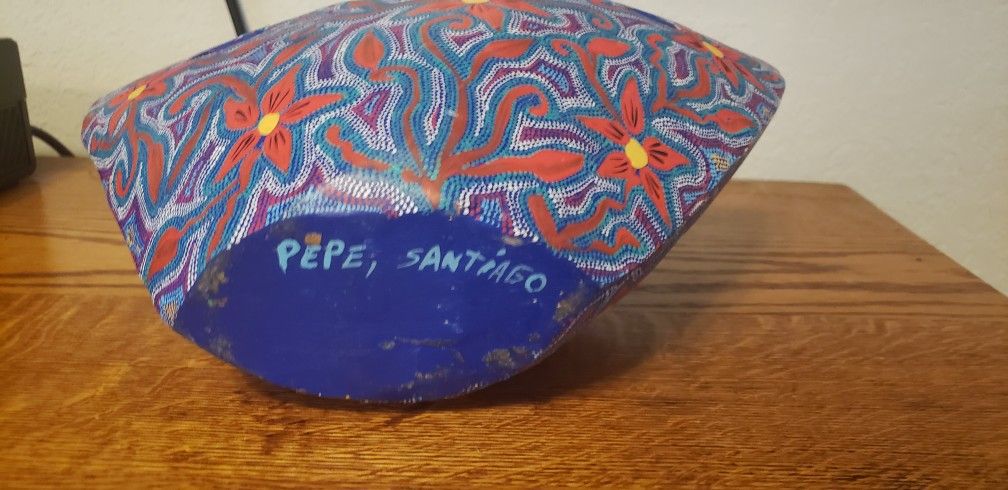 "Pepe - Santiago" Mexican Dot Art Piece