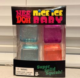 Needoh baby 4pc Cubes