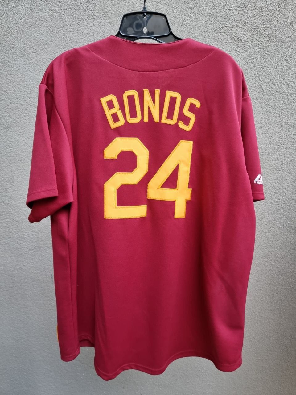 Arizona State Sun Devils Jersey Mens M Barry Bonds Majestic 24 Red Gold Size XL