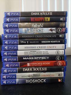 PS4 Game Bundle - 13 Games - $100 Firm