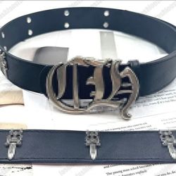 Chrome hearts belt