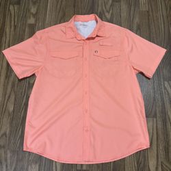 The American Outdoorsman * Men’s Full Button Down Shirt * Large * Vented 