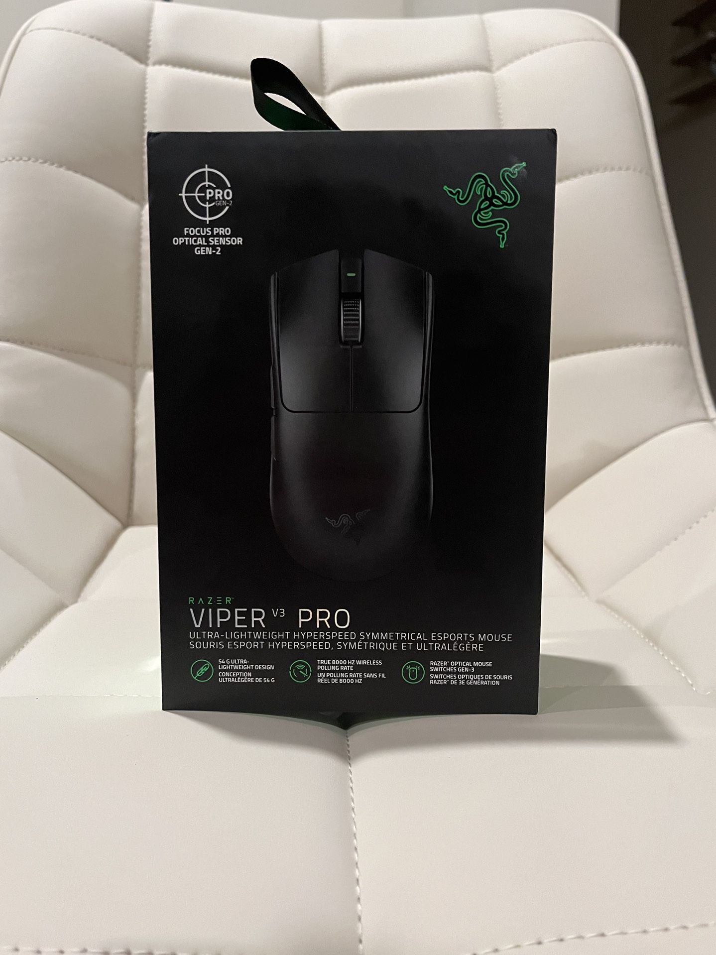 Razer Viper V3 Pro Wireless Hyperspeed Gaming Mouse - Black - Brand New SEALED