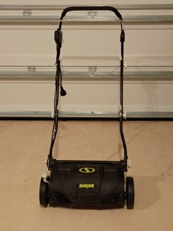 15 in. 13 Amp Electric Lawn Dethatcher with Collection Bag