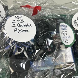 PS4 1Tb With A Controller And 2 Games