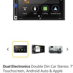 Brand New Tech Dual 7inch Touchscreen Head unit 