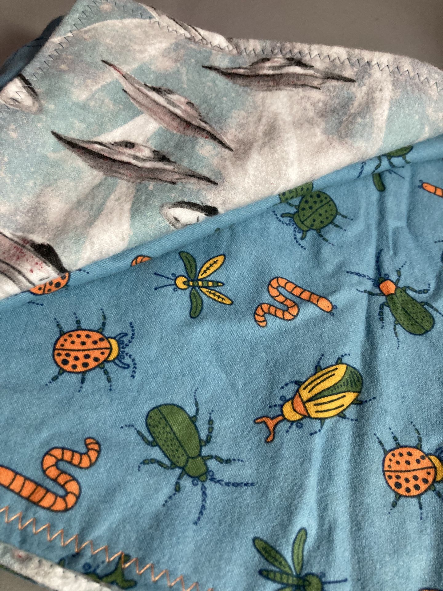 Handmade Double Sided Receiving Blanket for Babies/Toddlers, XL size i’m